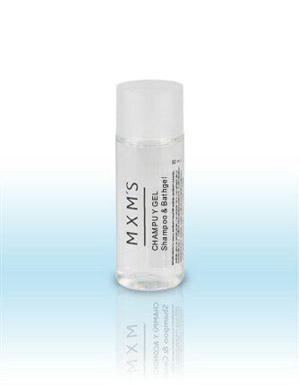 2 in 1 Gel de Ducha y Champú 30 ml - 400 unidades