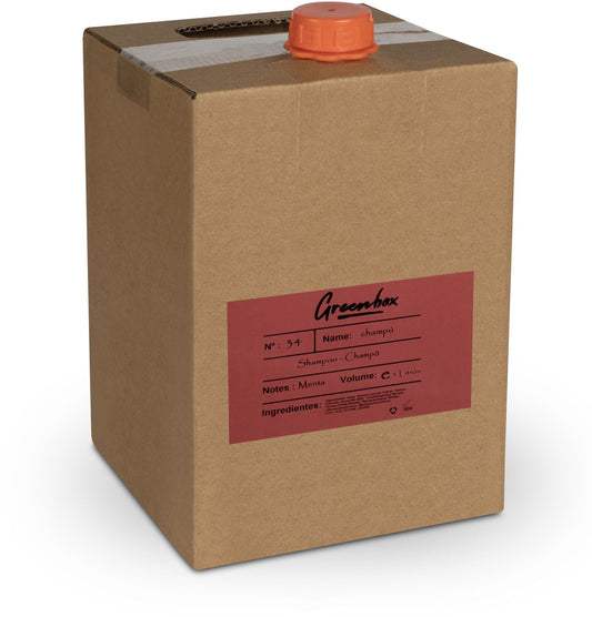 Recarga de champú menta en "bag in box" BIO - 5L