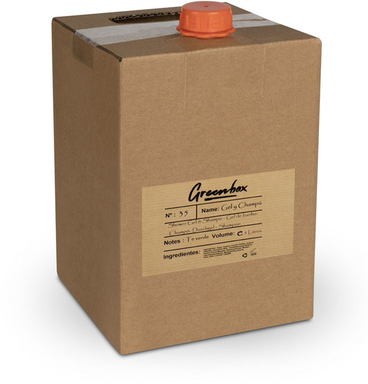 Recarga de gel & champú té verde 2en1 en "bag in box" BIO - 5L