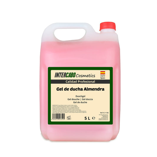 Gel de Ducha de Almendra Intercabo Cosmetics - Bidón de 5L