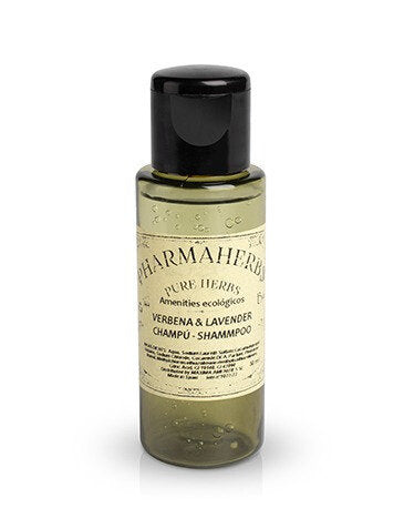 Botella Champú Verbena y Lavanda fresca 30ml | 400 unidades