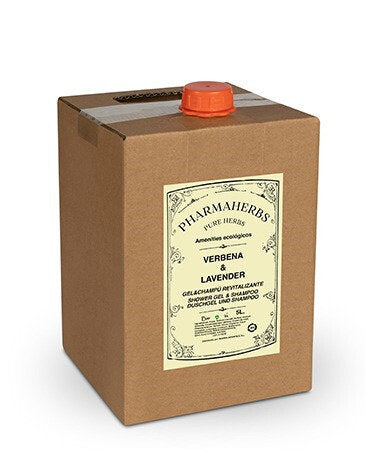 Recarga de Gel de ducha y Champú 2 en 1 Pharmaherbs en Bag in Box 5L