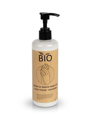Botella dispensadora con crema hidratante 300ml | 16 unidades