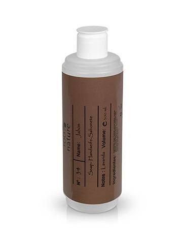 Botella recambio dispensadora 400ml, llena de Jabón de manos Bio (Rellenable)