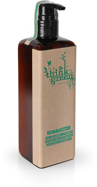 Botella gel & champú 300ml - 16 unidades