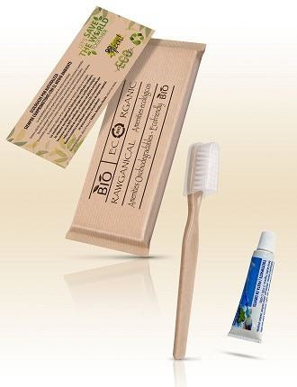 Kit dental: cepillo y tubo - 300 Unidades