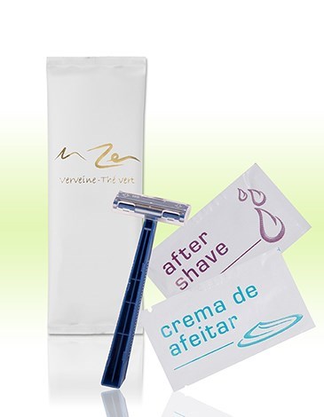 Kit de afeitado Zen té verde - 500 Unidades