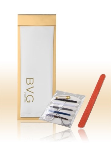 Kit de costura + lima de uñas con funda - 250 Unidades