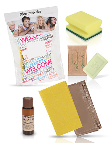 Kits de limpieza BIO para apartamentos - 50 unidades
