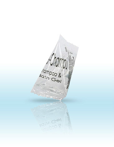 Gel de Ducha & Champú Pyramide 15 ml Top Line - 1000 Unidades