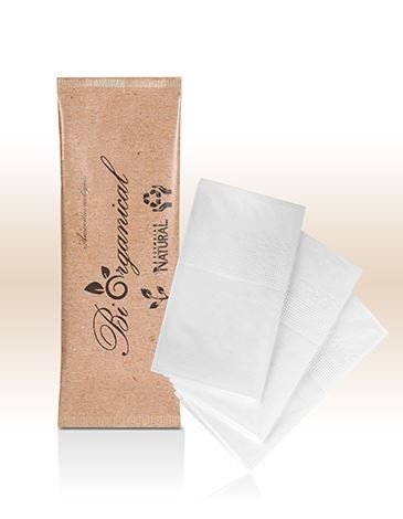 3 pañuelos Biorganical Eco - 400 unidades