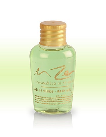 Botella Gel de ducha 35 ml Zen té verde - 320 Unidades