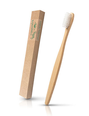 Cepillo dental de bambú en caja - 50 unidades