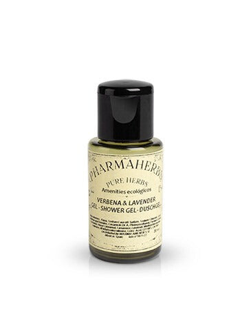 Botella Gel de Ducha Verbena y Lavanda fresca 20ml | 260 unidades