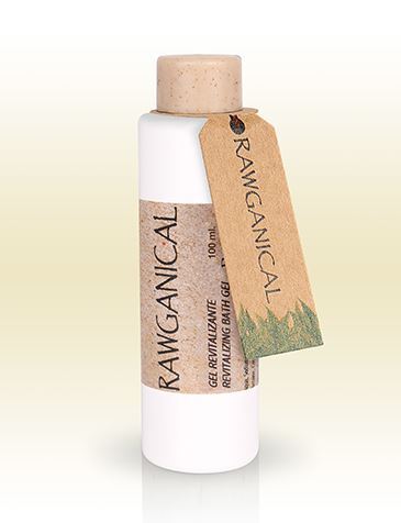 Gel de ducha Rawganical té verde botella 100 ml - 120 unidades