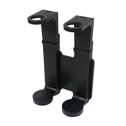 Soporte dispensador doble color negro para Botella dispensadora de 300ml redonda