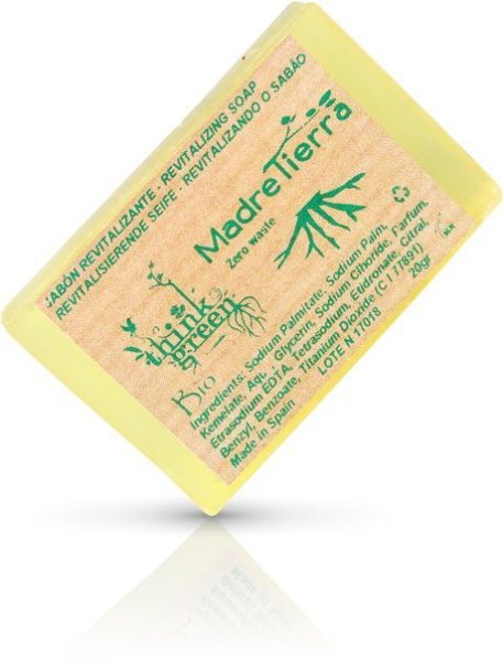 Pastilla de jabón de glicerina Madre Tierra 20g, revitalizante, rectangular 400 Unidades