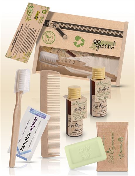 Kit de higiene Go Green Plus - 100 unidades