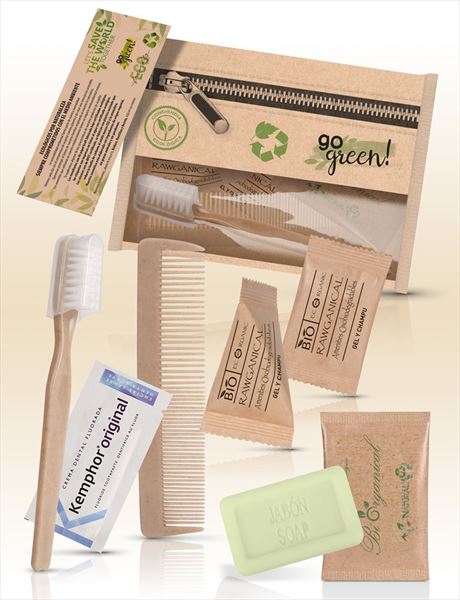 Kit de higiene Go Green Basic - 125 unidades
