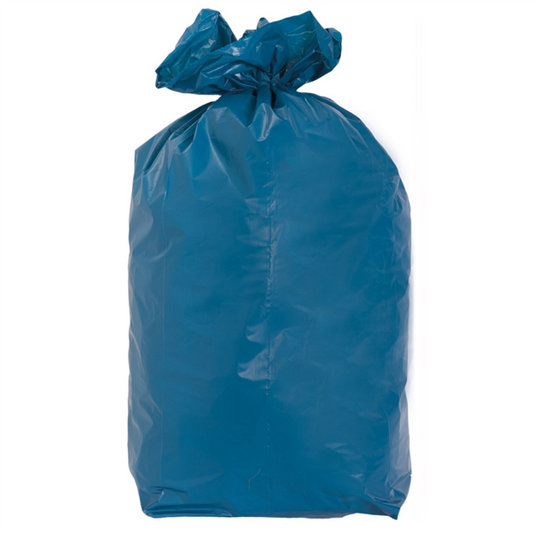 10 bolsas de reciclaje azules (papel y cartón) 100L.