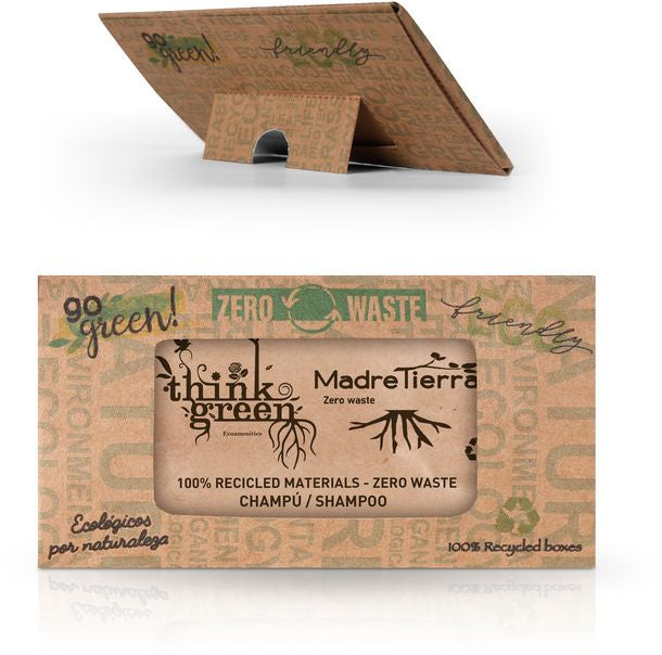 Champú Madre Tierra 20g con soporte Green Box Bio 350 unidades