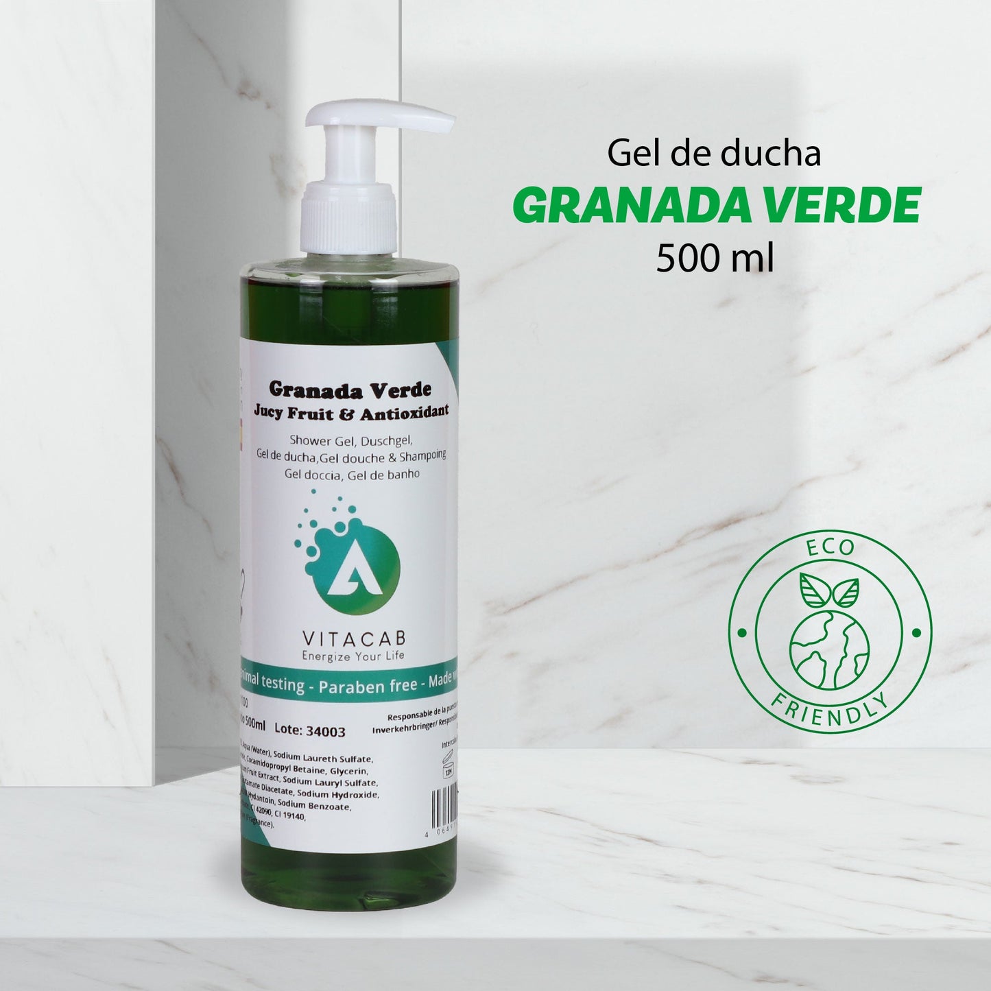12 x 500 ml Vitacab Gel Granada