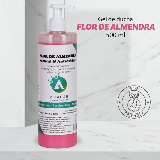 Muestra Gel Flor de Almendra Vitacab 500ml